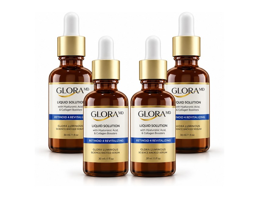 GloraMD Face Lift Serum - 4 Bottles